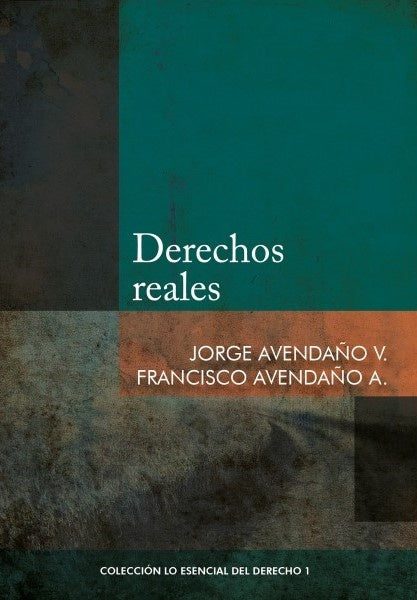 Derechos reales | Jorge Avenda?o Valdez