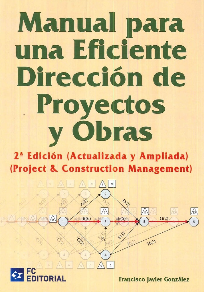 Manual para una eficiente direccion de proyectos y obras | Francisco Javier Gonzalez Fernandez