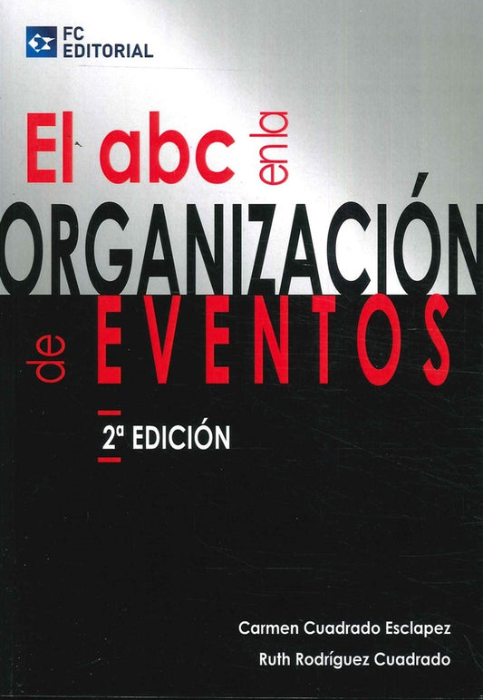 El ABC en la organizacion de eventos | Carmen Cuadrado Esclapez