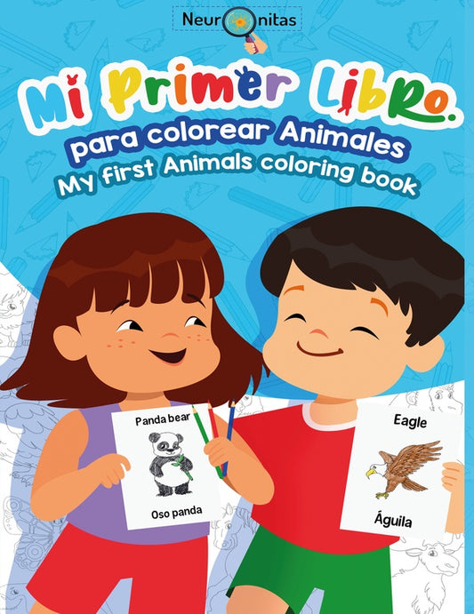 Mi primer libro para colorear Animales - Cartilla para colorear biling?e | Maria Daniela Moreno Rangel