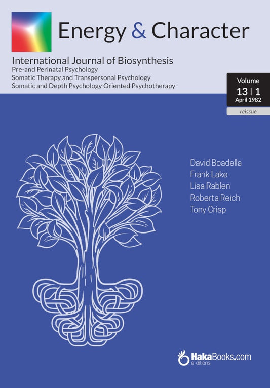 Revista Energy and Character Volumen 13-1 | David Boadella