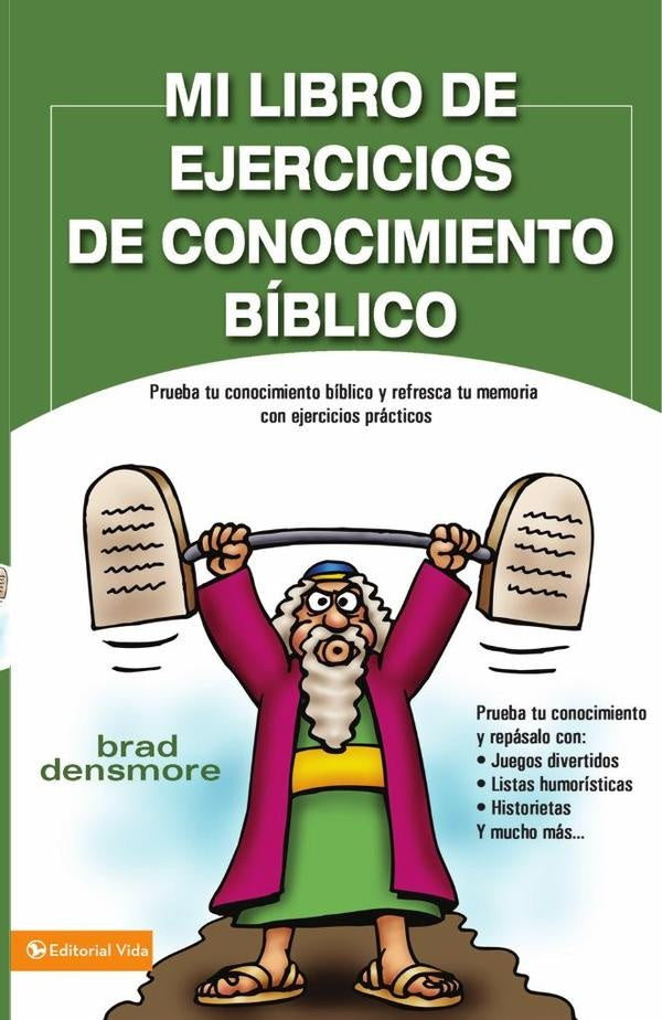 Mi libro de ejercicios de conocimiento biblico | Brad Densmore