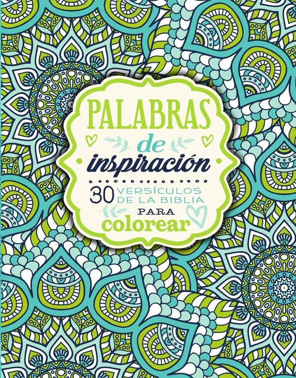 Palabras de inspiracion (Libro para colorear) | Vida