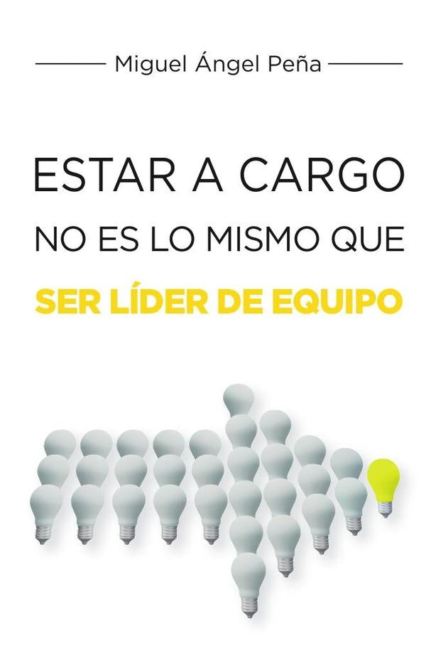 Estar a cargo no es lo mismo que ser lider de equipo | Miguel angel Pe?a