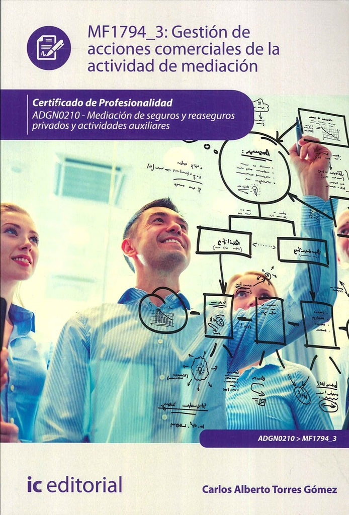 Gestion de acciones comerciales de la actividad de mediacion. ADGN0210 - Mediacion de seguros y reas | Carlos Alberto Torres Gomez