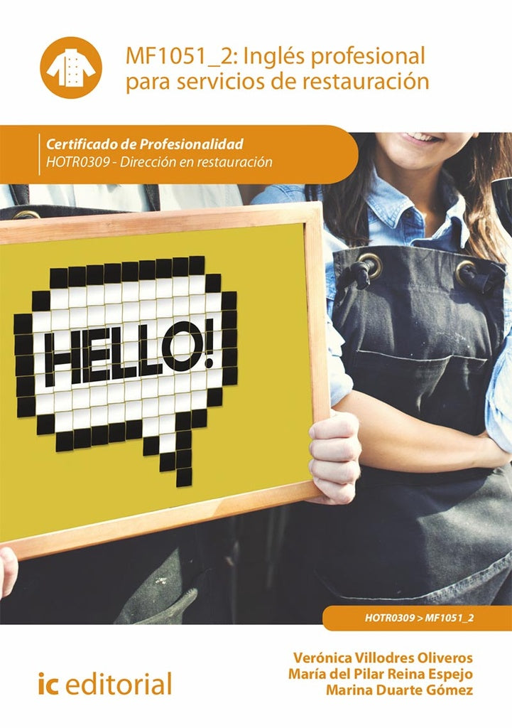 Ingles profesional para servicios de restauracion. HOTR0309 - Direccion en restauracion | Daniel Martin Castillo