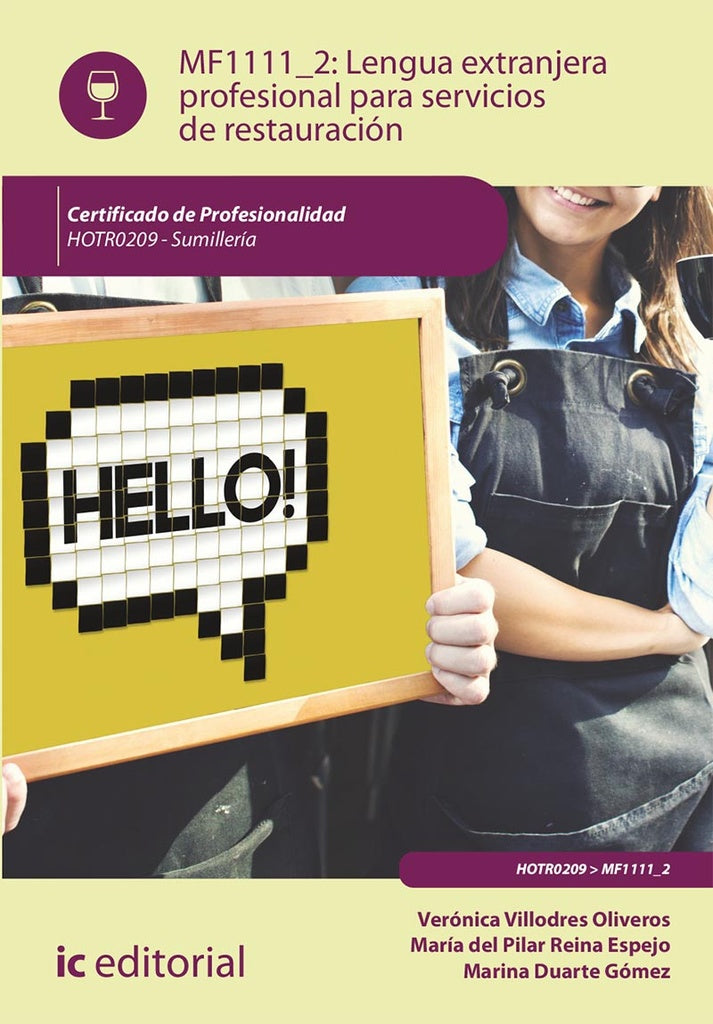 Lengua extranjera profesional para servicios de restauracion. HOTR0209 - Sumilleria | Daniel Martin Castillo