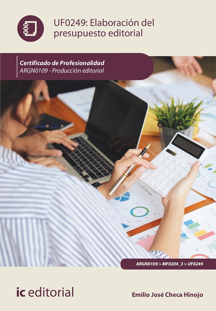 Elaboracion del presupuesto editorial. ARGN0109 - Produccion editorial | Emilio Jose Checa Hinojo