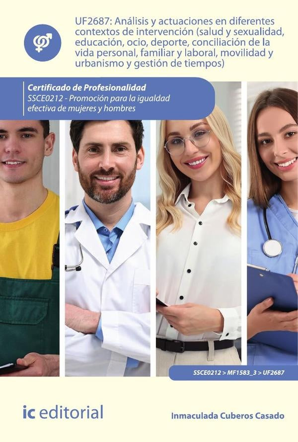 Analisis y actuaciones en diferentes contextos de intervencion (salud y sexualidad, educacion, ocio, | Inmaculada Cuberos Casado