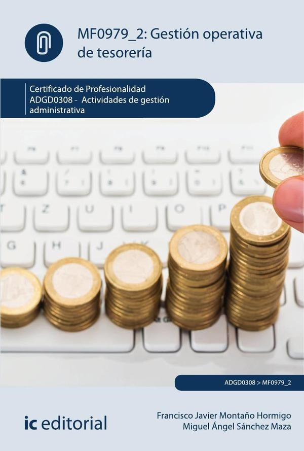 Gestion operativa de tesoreria. ADGD0308 - Actividades de gestion administrativa | Francisco Javier Monta?o Hormigo