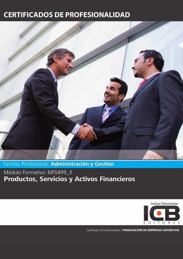 MF0499_3: Productos, Servicios y Activos Financieros | Editores ICB