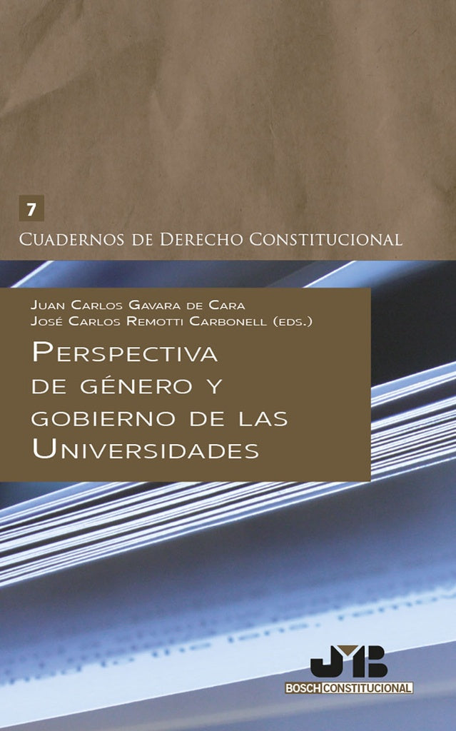 Perspectiva de genero y gobierno de las universidades. | Jose Carlos Remotti Carbonell