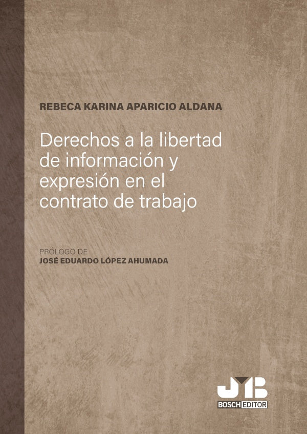 Derechos a la libertad de informacion y expresion en el contrato de trabajo | Rebeca Karina Aparicio Aldana