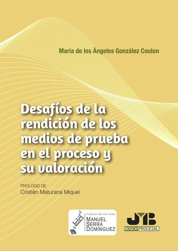 Desafios de la rendicion de los medios de prueba en el proceso y su valoracion | Maria de los angeles Gonzalez Coulon
