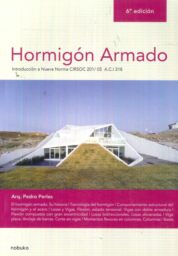 Hormigon armado - 6ta Ed.- Perles | Pedro Perles
