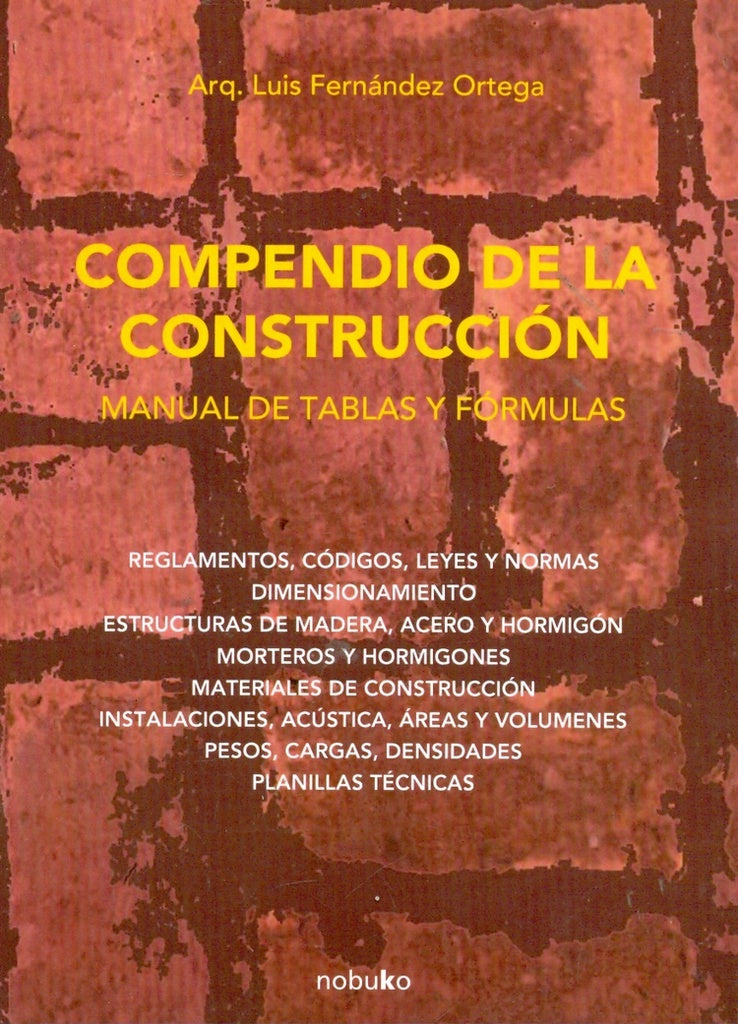 Compendio de la construccion | Luis Fernandez