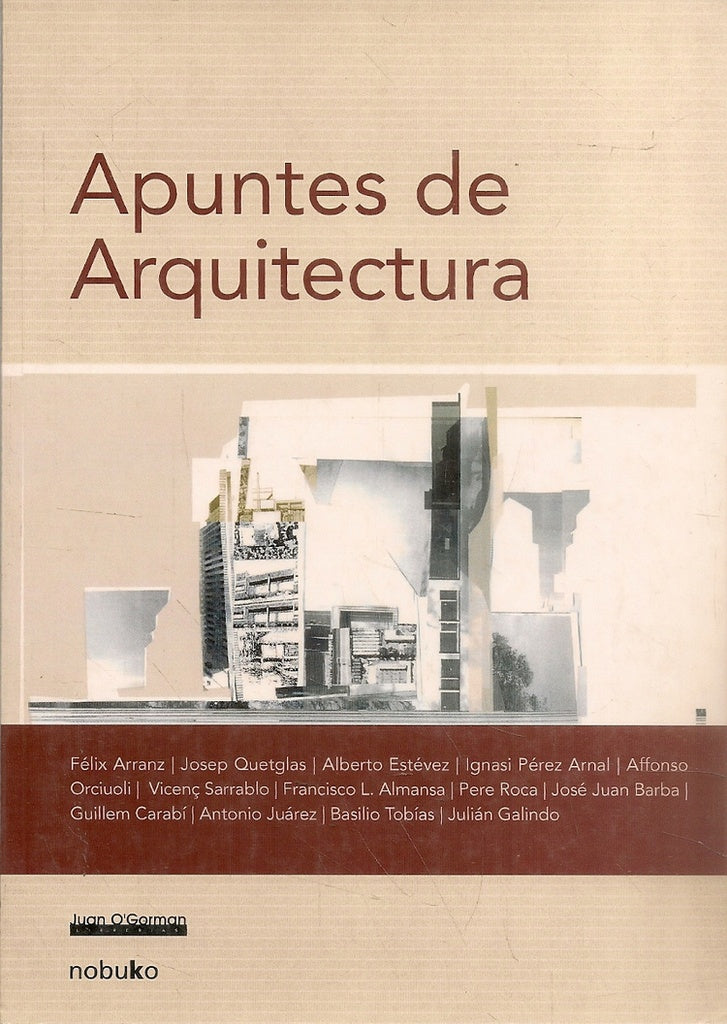 Apuntes de arquitectura | Felix Arranz