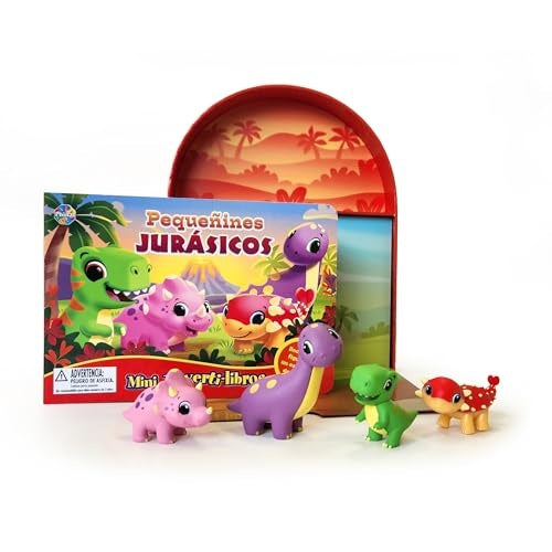 Pequeñines jurásicos. Mini Diverti-libros | Phidal Publishing Inc