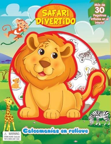 Safari divertido. Calcomanías en relieve | Phidal Publishing Inc