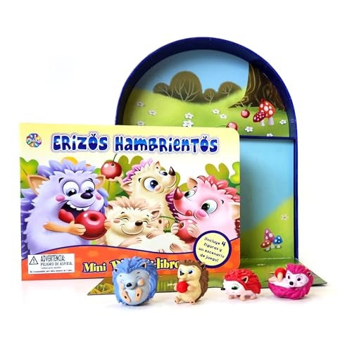 Erizos hambrientos. Mini Diverti-Libros | Phidal Publishing Inc