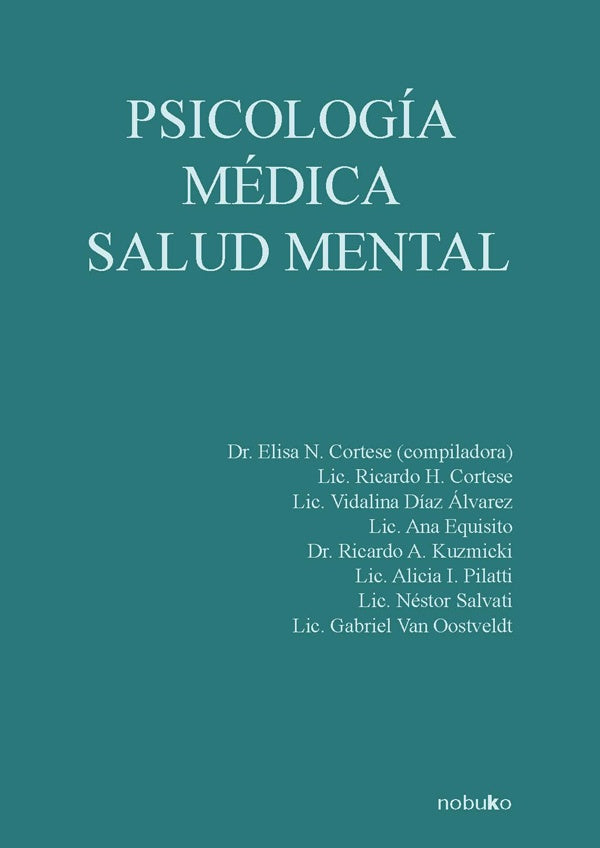 Psicologia medica salud mental | Vidalina Diaz Alvarez