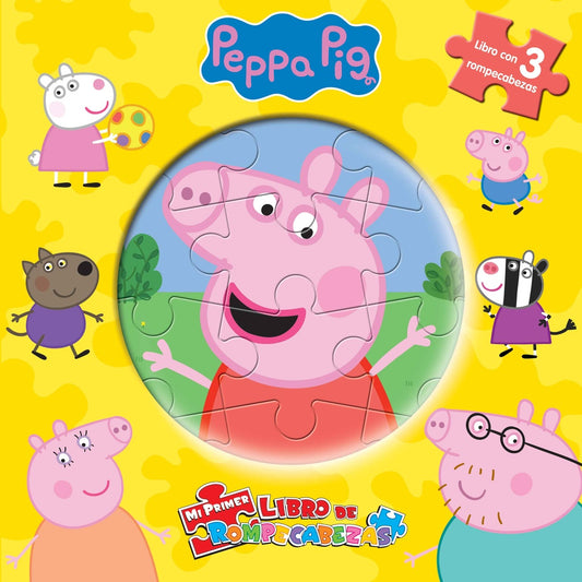 Mi primer libro de rompecabezas - Peppa Pig | Phidal Publishing Inc