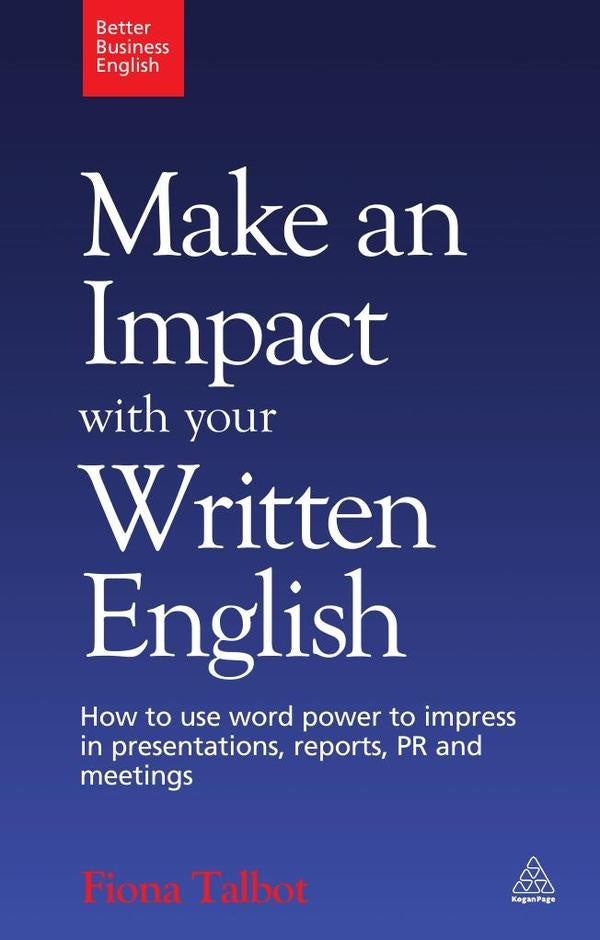 Make an Impact with Your Written English | Fiona Talbot