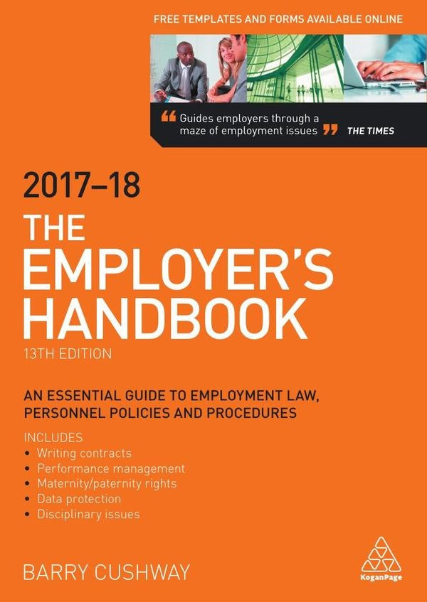 Employers Handbook 2017-2018 | Barry Cushway