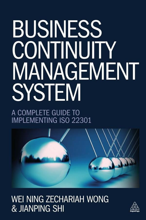 Business Continuity Management System | Jianping Shi