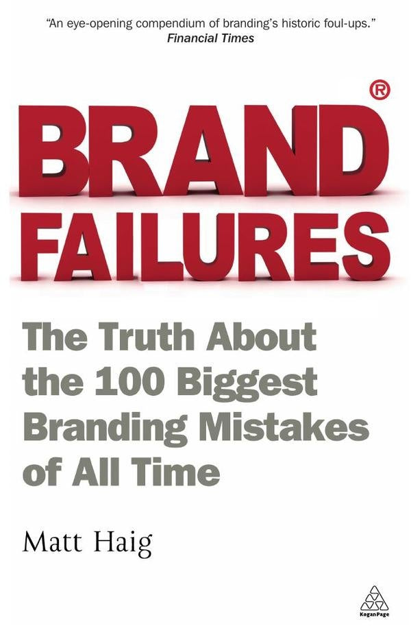 Brand Failures | Matt Haig