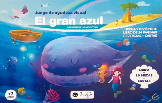 El gran azul. Juego de agudeza visual | JUANITO