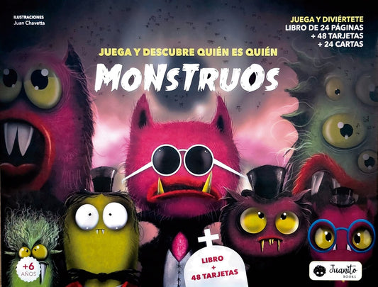 Juega y descubre quién es quién. Monstruos | JUANITO