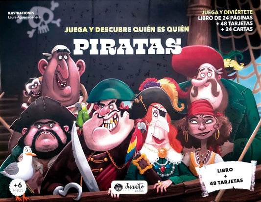 Juega y descubre quién es quién. Piratas | JUANITO