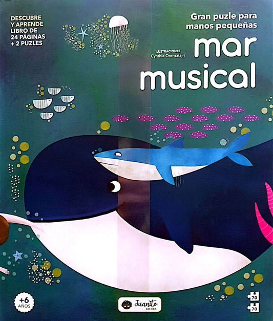 Mar musical. Gran puzle para manos pequeñas | JUANITO