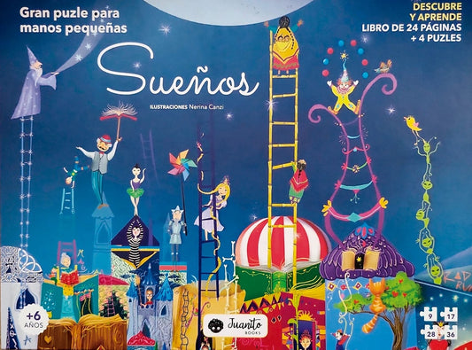 Sueños. Gran puzle para manos pequeñas | JUANITO