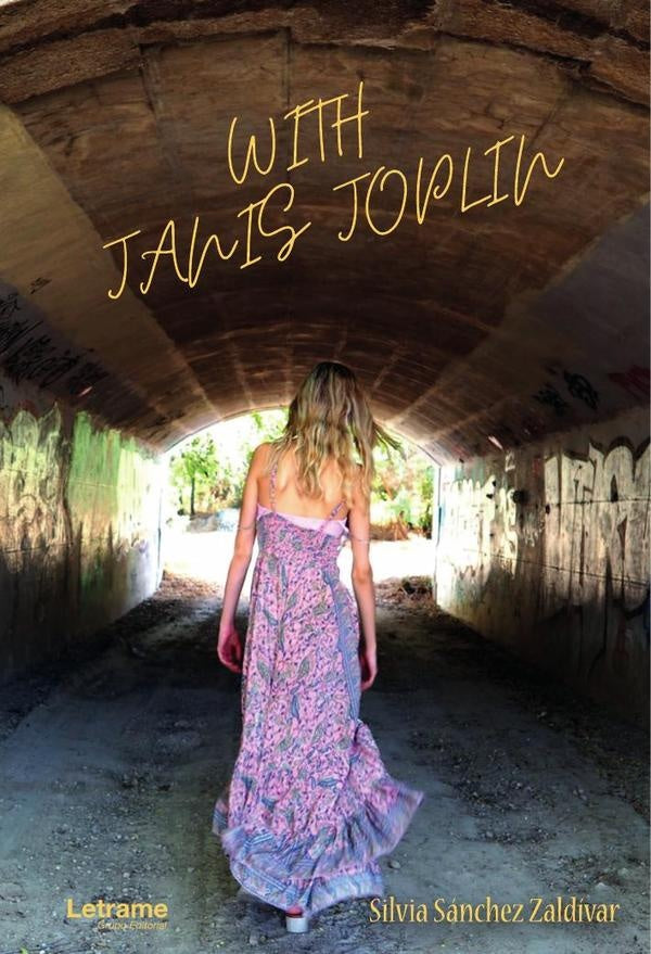 With Janis Joplin | Silvia Sanchez Zaldivar