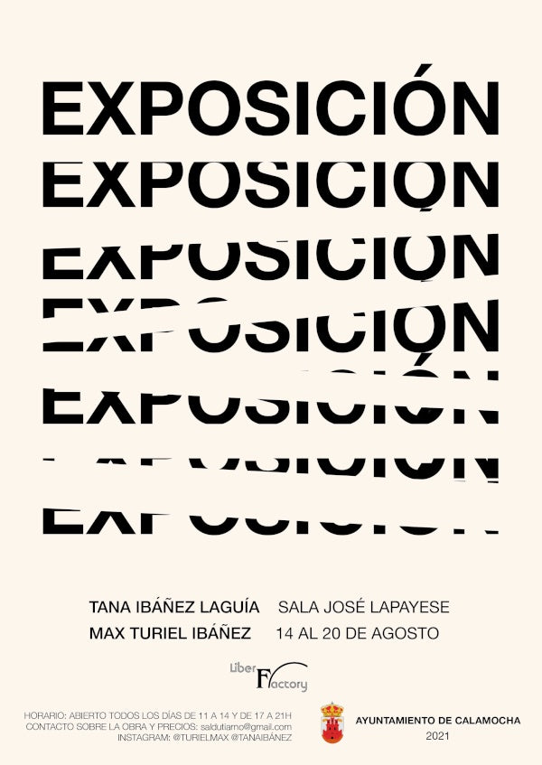 Exposicion de pintura en la Sala Jose Lapayese de Calamocha | Tana Iba?ez Laguia