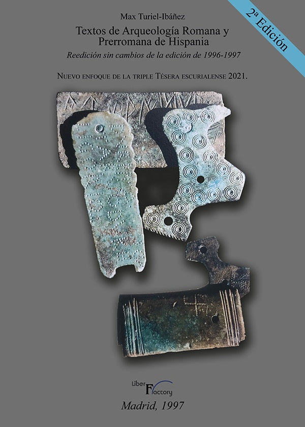 Textos de Arqueologia Romana y Prerromana de Hispania 2? Ed. | Max Turiel