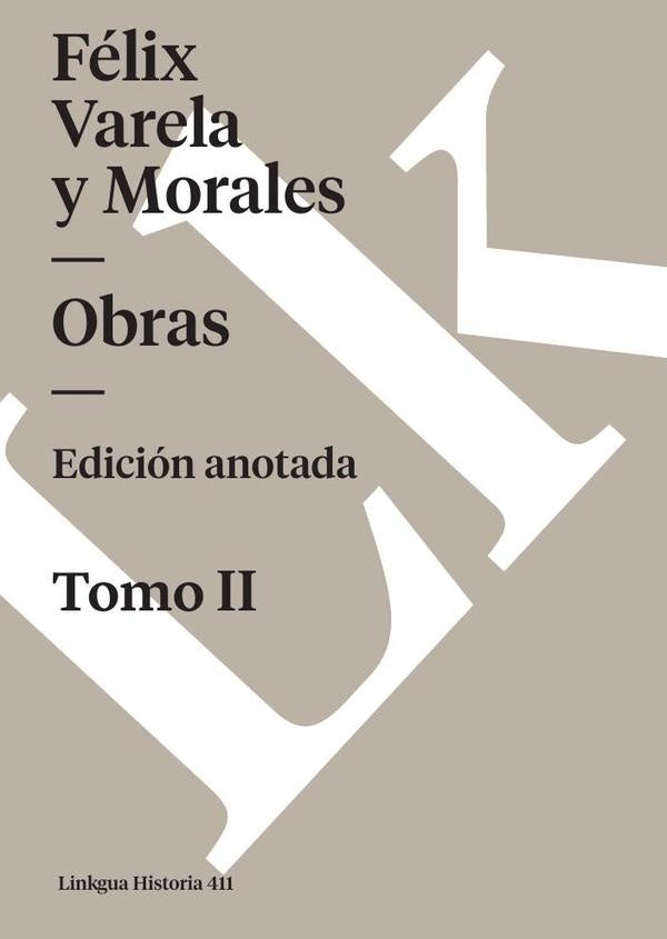 Obras | Felix Varela y Morales