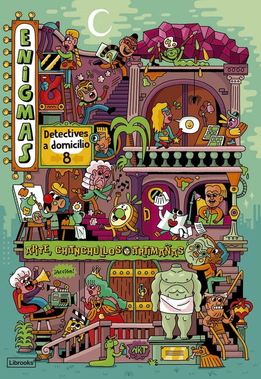Enigmas. Detectives a domicilio 8
: Arte, chanchullos y artimañas
 | Paul Martin