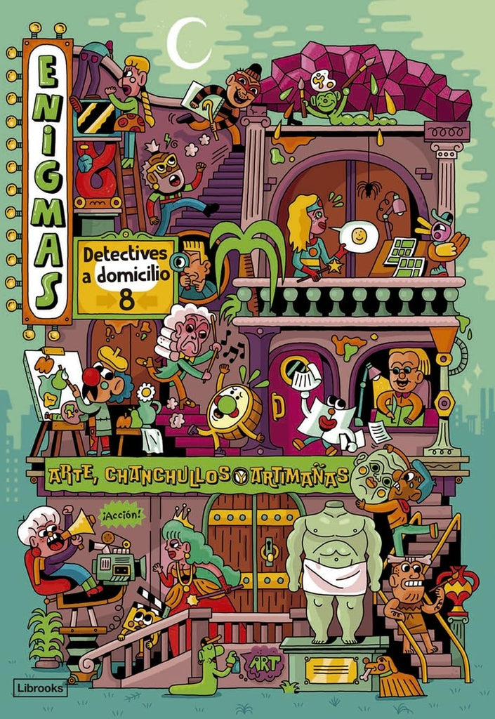 Enigmas. Detectives a domicilio 8
: Arte, chanchullos y artimañas
 | Paul Martin
