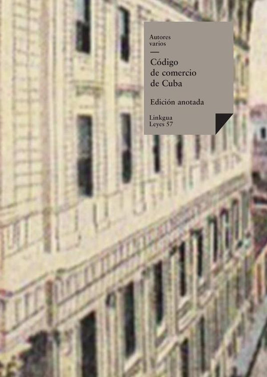 Codigo de comercio de Cuba | Varios autores