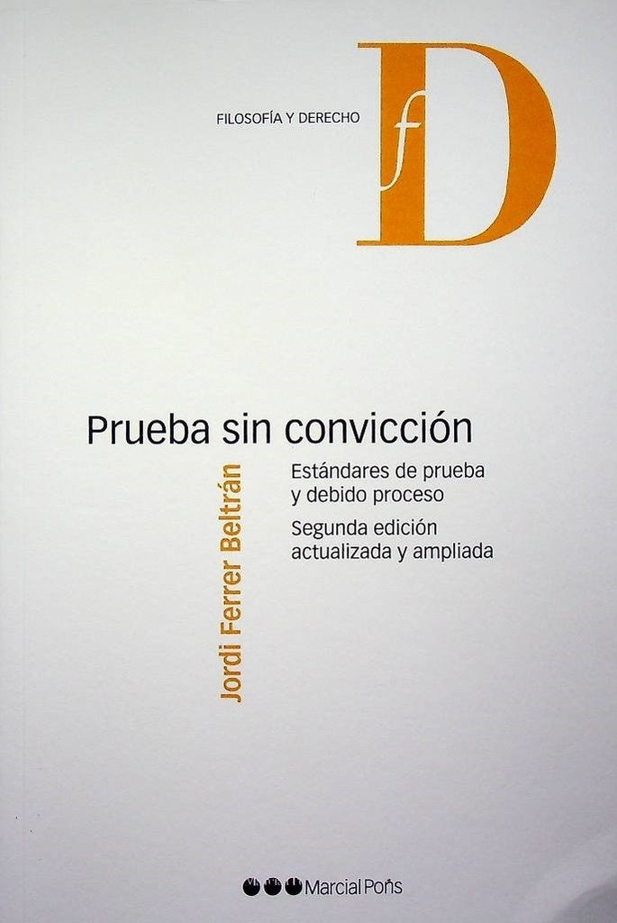 Prueba sin conviccion | Jordi Ferrer Beltran