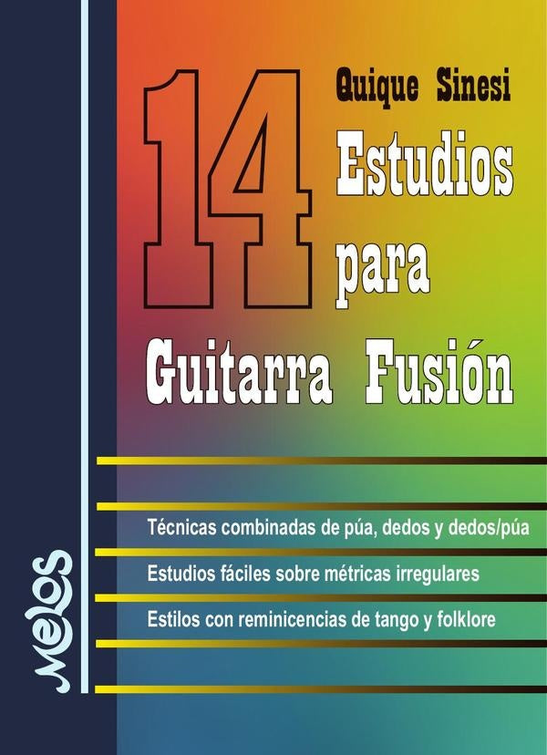 BA13602 - 14 estudios para guitarra fusion | Quique Sinesi