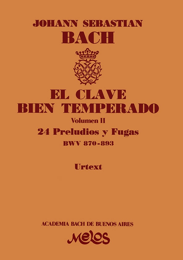 BA13394 - El clave bien temperado - Volumen 2 | Johann Sebastian Bach