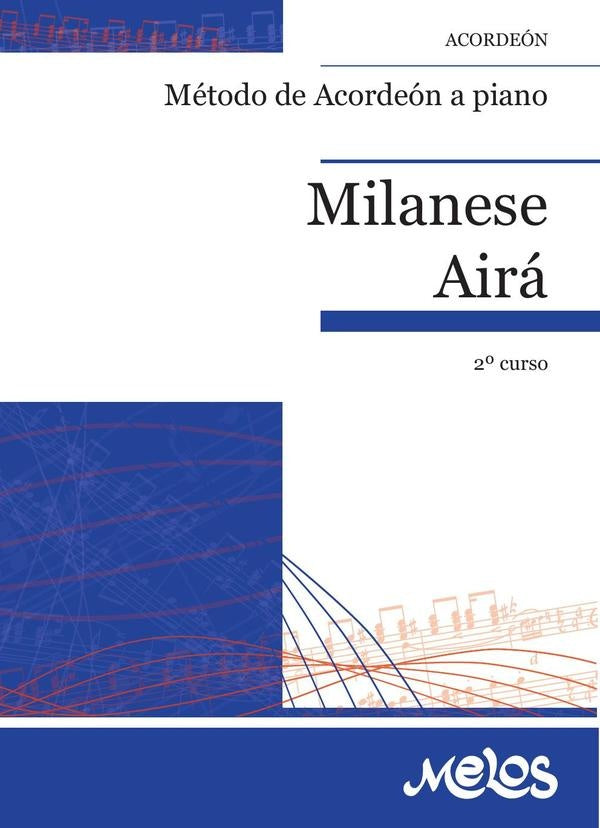 BA12706 - Metodo de Acordeon a piano - 2? curso | J. B. Milanese