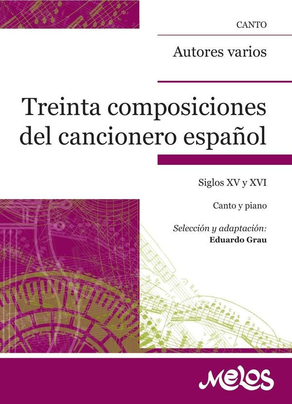 BA9853 - Treinta composiciones del cancionero espa?ol | Varios autores