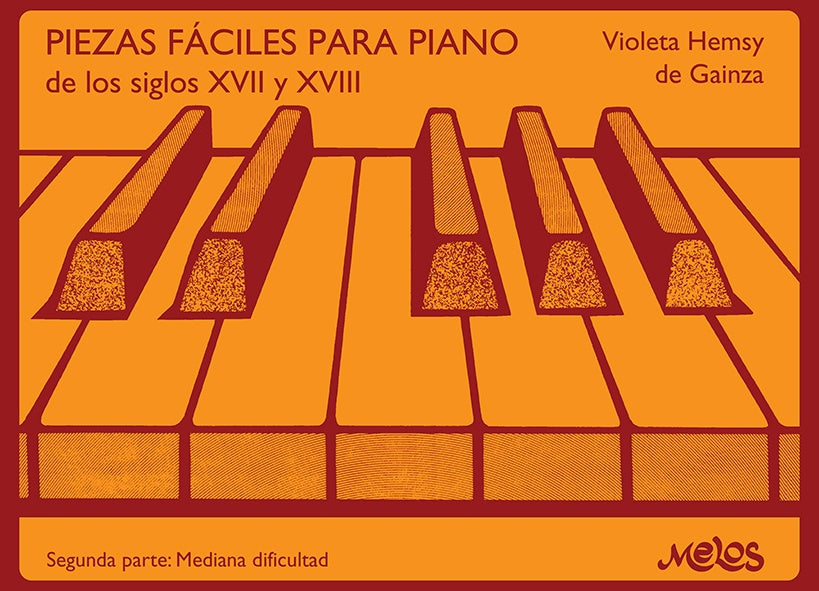 BA13206 - Piezas faciles para piano de los siglos XVII y XVIII | Violeta Hemsy de Gainza