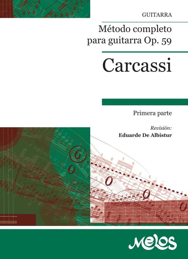 BA7090 - Metodo completo para guitarra : Op. 59 | Matteo Carcassi