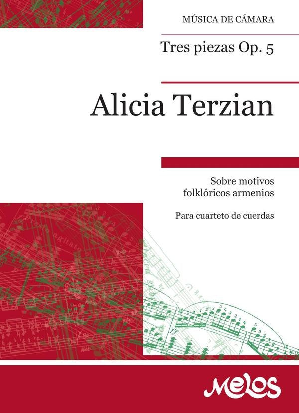 BA12860 - Tres piezas Op. 5 | Alicia Terzian